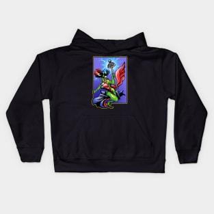 Harley Bride of Frankenstien Kids Hoodie